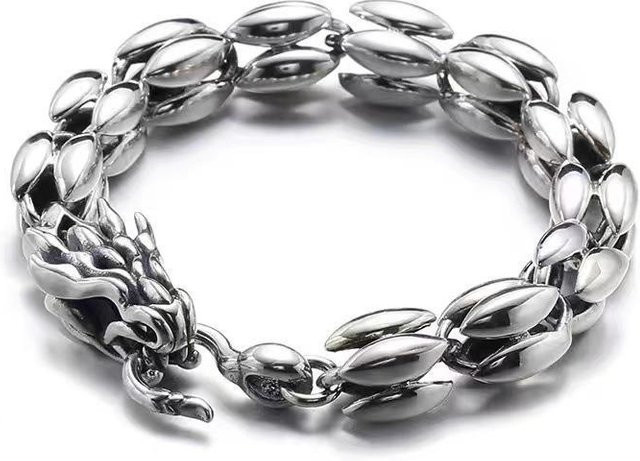 Wucifang Jewelry Armband, 925 Silber, 20cm, Unisex - Bild 1