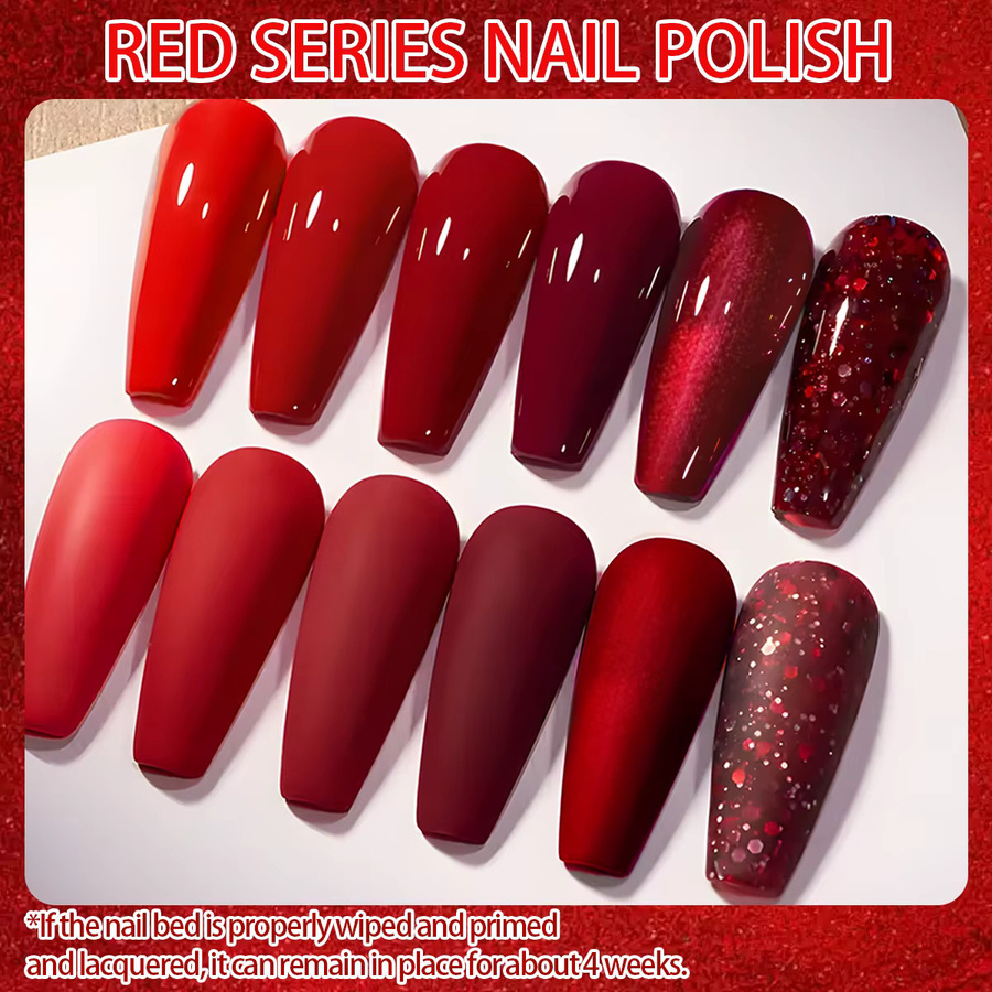 VOKY Gel-Nagellack-Set, 6er-Pack, glänzend, Damen - Bild 3