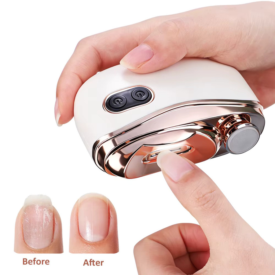 Ms.Dear Elektrischer Nagelknipser und Nagelpolierer, Weiß, Kinder, Füße - Bild 2