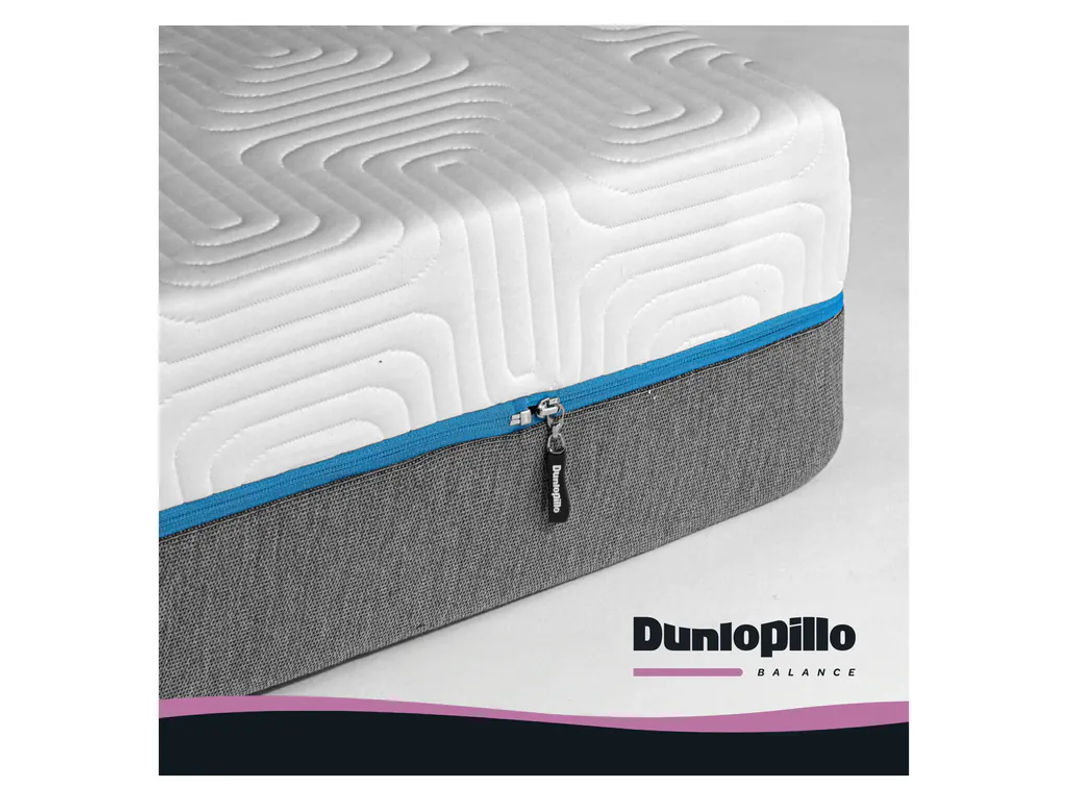Dunlopillo Balance KS 1.000 Matratze mit abnehmbarem Bezug in Weiß, H3, B: 180 cm, T: 200 cm, H: 23 cm - Bild 3