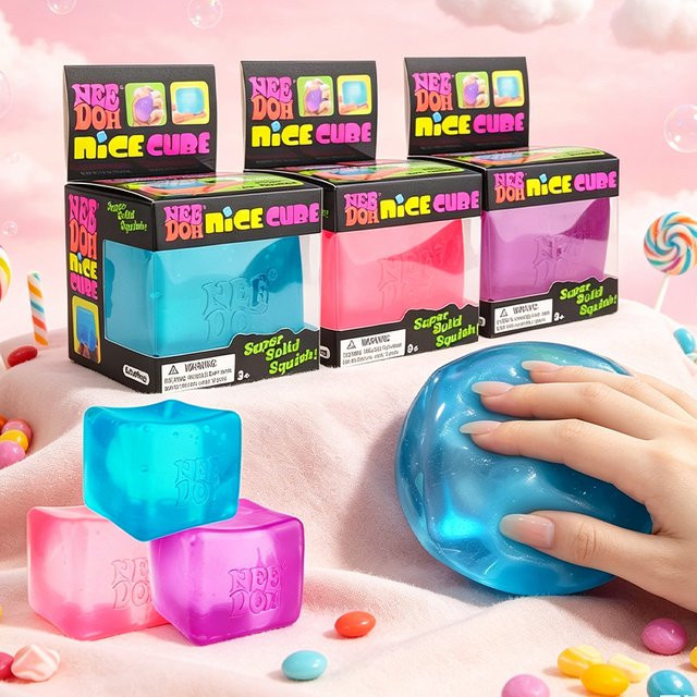 Nee Doh Nice Cube, Sensorischer Stressabbau-Würfel, Fidget-Tool - Bild 1