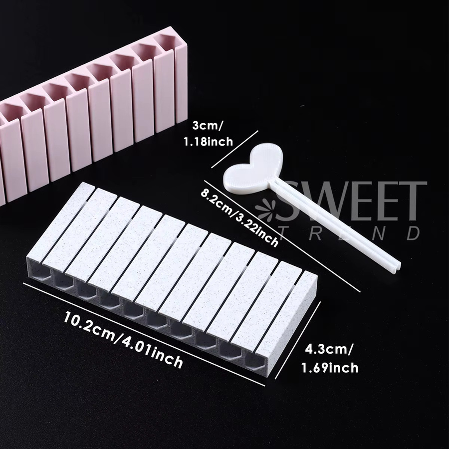 SWEET TREND Aufbewahrungsbox für Nageltransferfolien, S650 White, Unisex - Bild 4