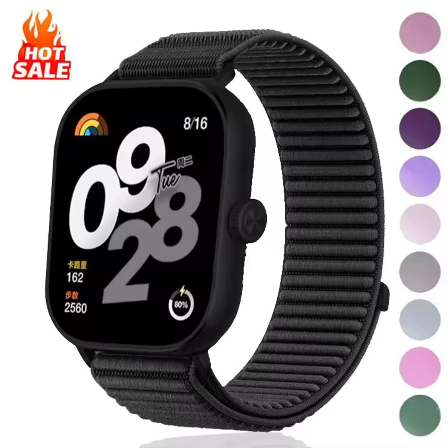 Xiaomi Uhrenarmband Nylon, Schwarz, Unisex - Bild 3