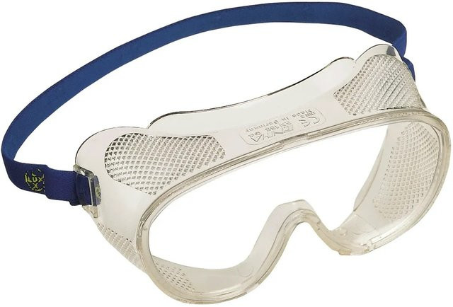 LUX-TOOLS Vollsichtbrille mit direkter Belüftung, transparent, EN 166 - Bild 1