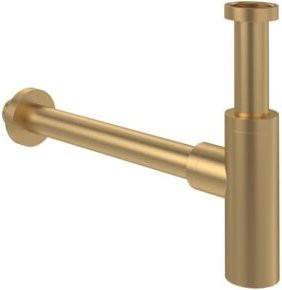 Villeroy & Boch Siphon Flaschensiphon Wandmontage Messing Gold B/T/H: 5,0 x 19,0 x 34,5 cm - Bild 1