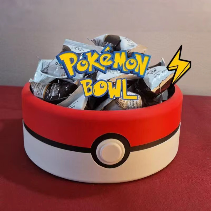TAKARA TOMY Pokemon Poke Ball Bonbon-Aufbewahrungsschale, 7 cm - Bild 3