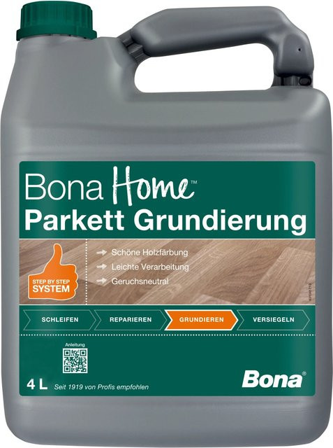 Bona Wood Primer Grundierung wasserbasiert weiß 4,0 l - Bild 1