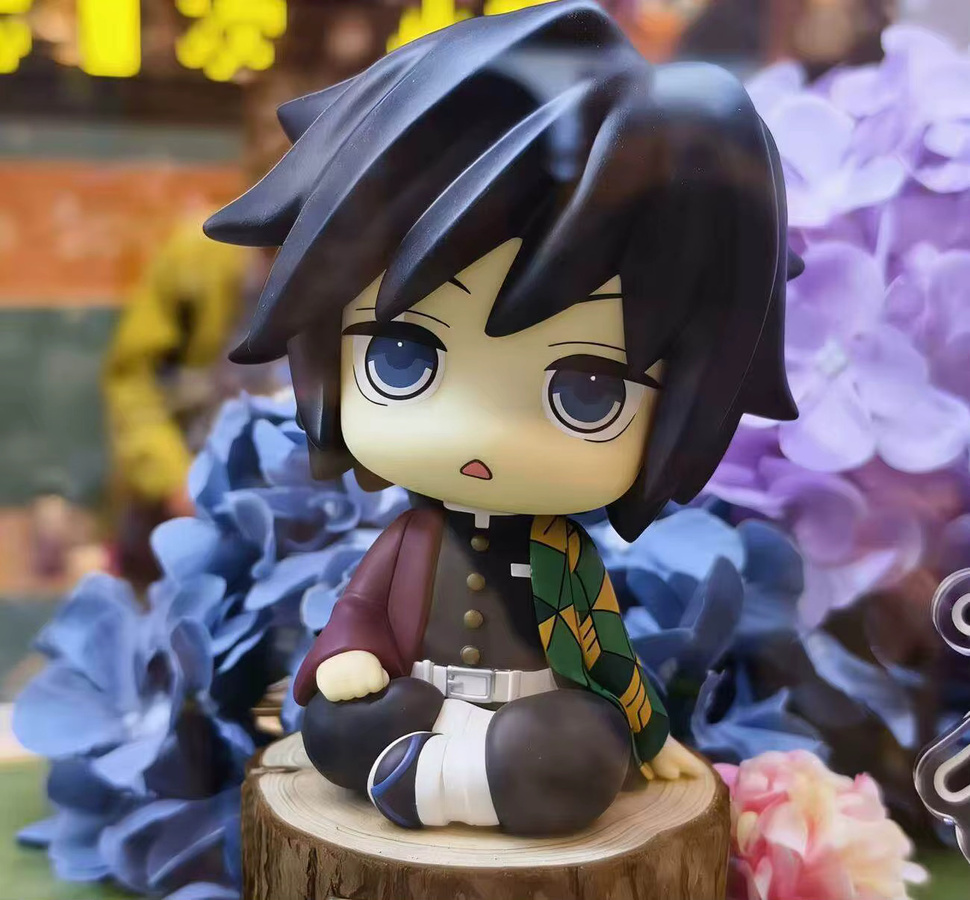 Bandai Demon Slayer Q-Version Sitzende Geisterpuppen, 8-teiliges Set, Bunt / Mehrfarbig - Bild 2