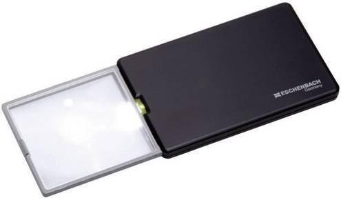 Eschenbach Handlupe 3x, mit LED-Beleuchtung, Schwarz - Bild 1