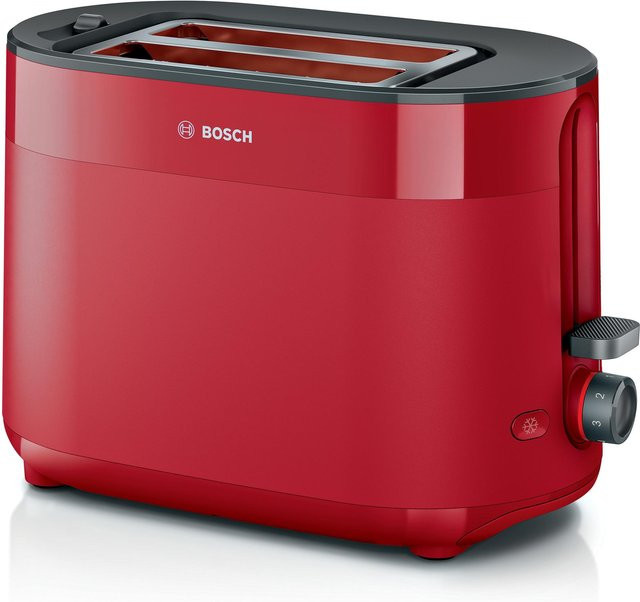 Bosch MyMoment Kompakt Toaster TAT2M124 in Rot - Bild 1
