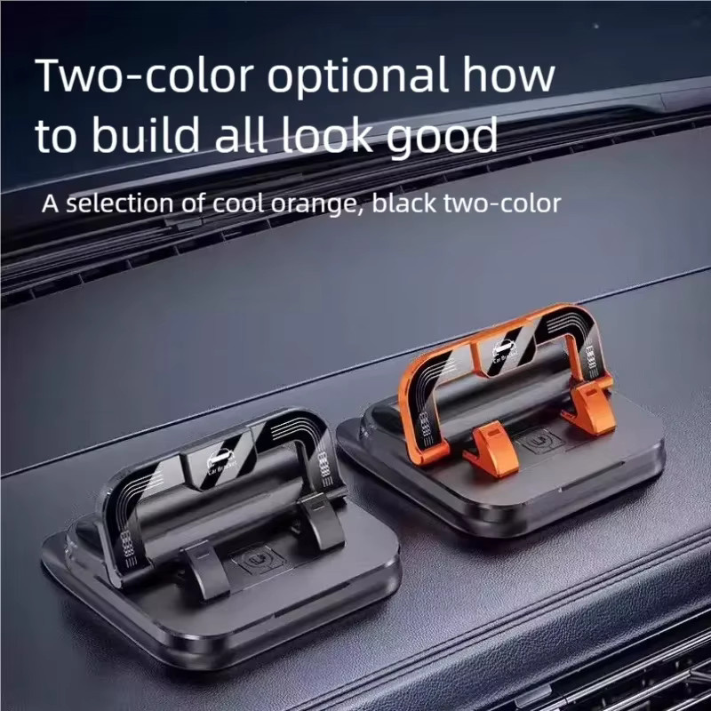 2in1 Auto Handyhalterung und Telefonnummer-Display für das Armaturenbrett in Schwarz - Bild 2