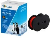 G&G Farbband GR24 und GR51 in Schwarz und Rot - Bild 1