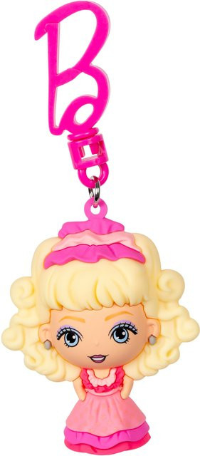 Barbie Schlüsselanhänger, Bunt / Mehrfarbig, Rosa / Pink, Kunststoff - Bild 1