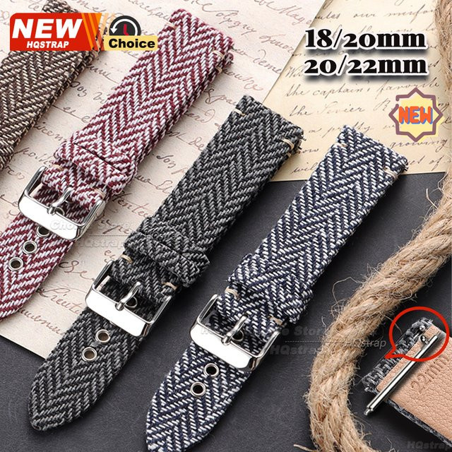 HQstrap Uhrenarmband Nylon, Bunt, Unisex - Bild 1