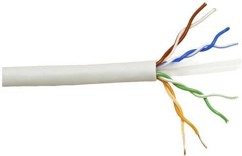 Roline Netzwerkkabel CAT 6 U/UTP Ethernet/LAN Grau 300m - Bild 1