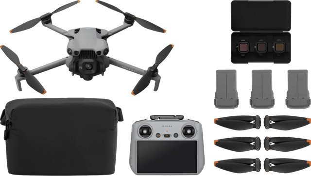 DJI Mini 5 Pro Fly More Combo mit DJI RC 2 Smart Controller und ND-Filterset in Grau-Schwarz - Bild 1