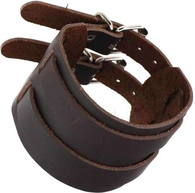 Armband PU-Leder, Schwarz, Unisex - Bild 1