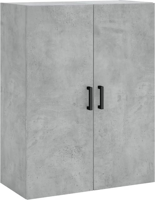 vidaXL Wandschrank in Betongrau mit Schranktüren B/T/H: 69,5 x 34,0 x 90,0 cm - Bild 1