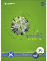 Staufen Collegeblock DIN A4 Green kariert mit Rand Lineatur 28 - Bild 1