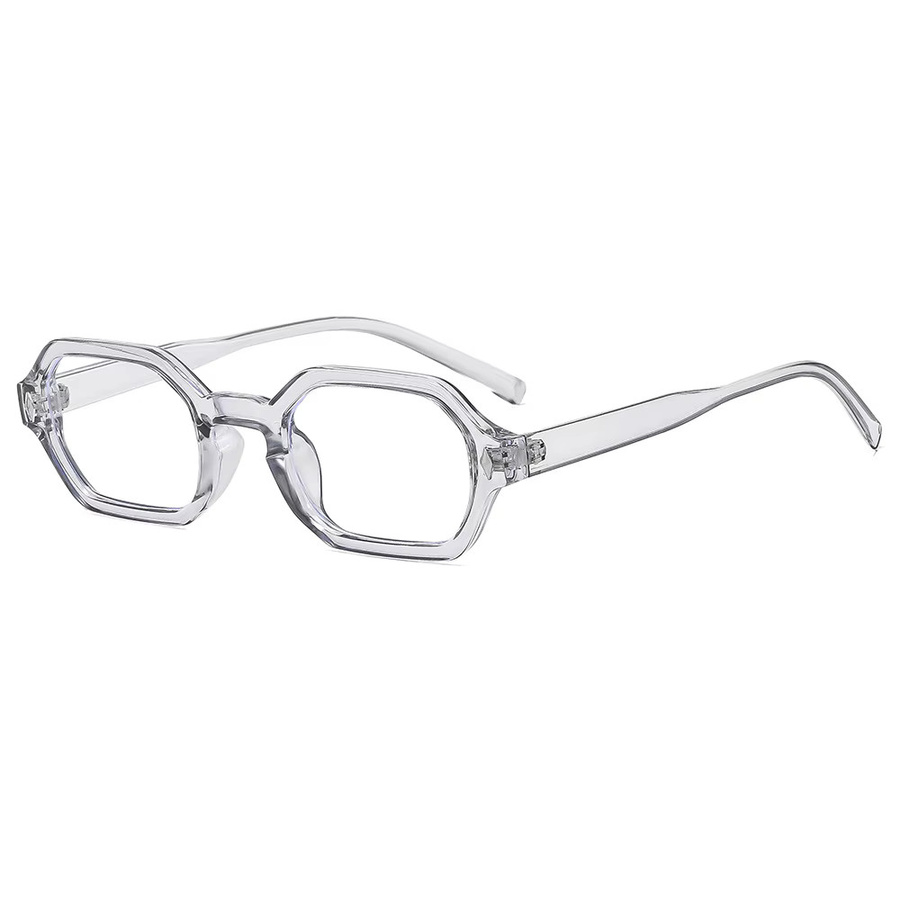 Polygon Korrektionsbrille, hexagonal, Vollrand, Kunststoff, Unisex - Bild 1