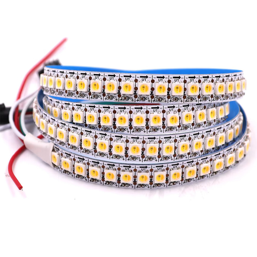 GAHADA SK6812 RGBW LED Streifen 4 in 1 adressierbare SMD Lichtleiste in Multicolour mit 5V DC - Bild 2
