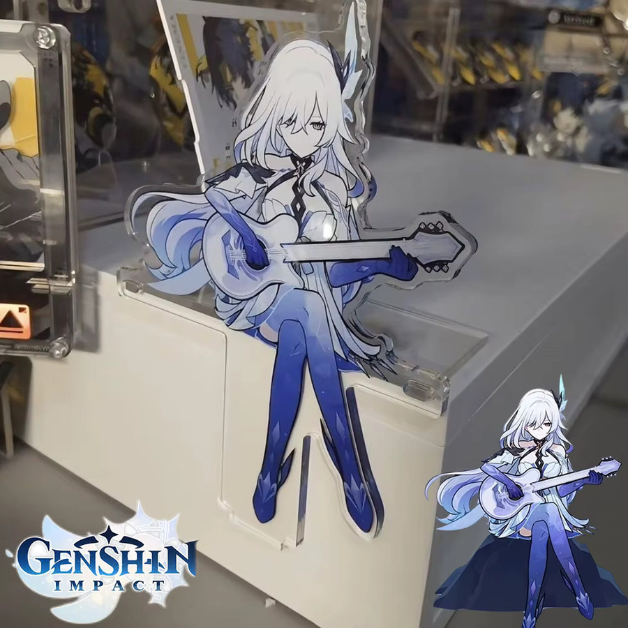MUSEXINGQIU Genshin Impact Skirk, Acryl Figur, Stehende Platte - Bild 2