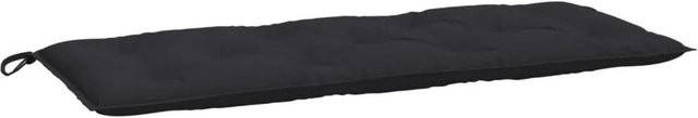 vidaXL Gartenbank-Auflage aus Oxford-Gewebe in Schwarz, B/T/H: 120 x 50 x 7 cm - Bild 1