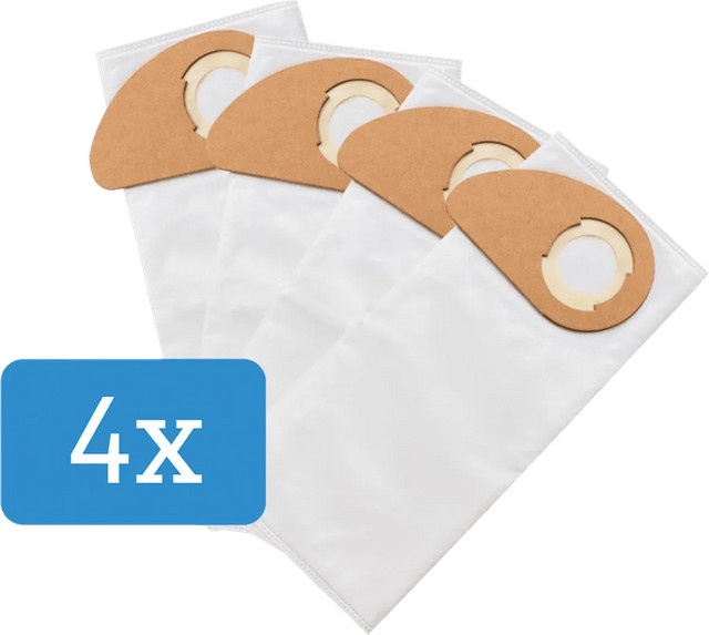 Nilfisk Staubbeutel für Buddy II in Weiß (4er Pack) - Bild 1