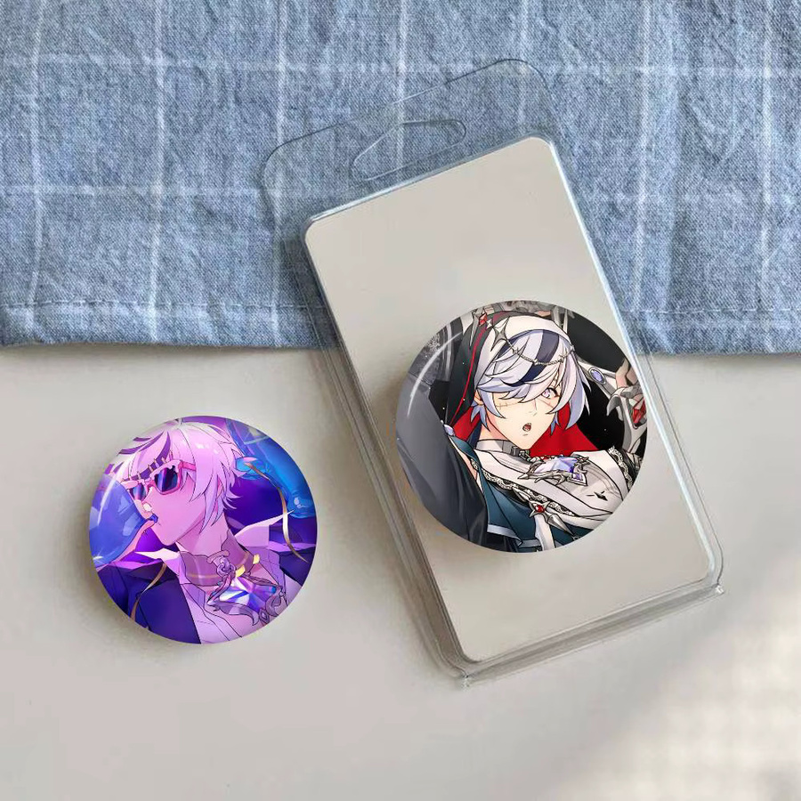 Kayou Game N-Nu Carnival Anime Anstecknadeln rund, bunte Accessoires für Rucksack und Hut - Bild 2