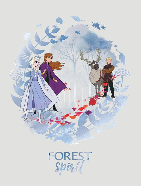 Komar Wandbild Frozen Spirit Kinderwelten, bunt, B/H: 30 x 40 cm - Bild 1