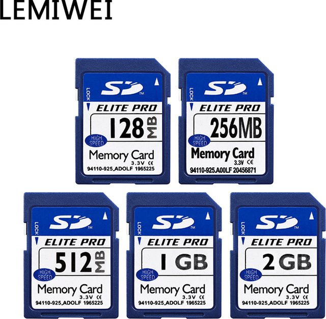 LEMIWEI SD Speicherkarte in Blau für deine Kamera - Bild 1