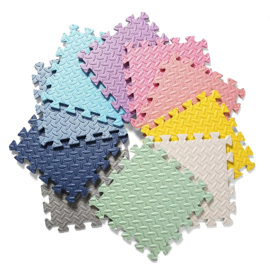 8-teilige Baby-Spielmatte DHDH in Pink, rutschfest und sturzsicher, Dicke: 2,5 cm - Bild 3