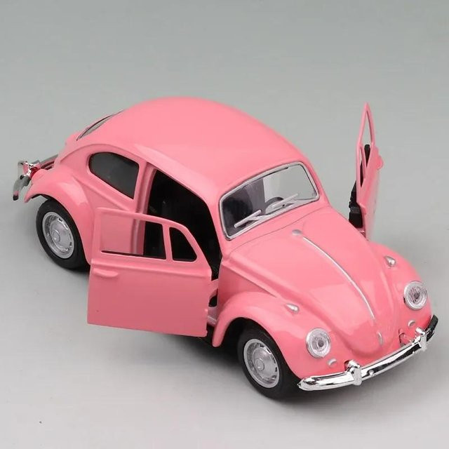 Linyi toy car Käfer, Miniaturmodell Auto, 1:36, Metall, ab 14 Jahre - Bild 1