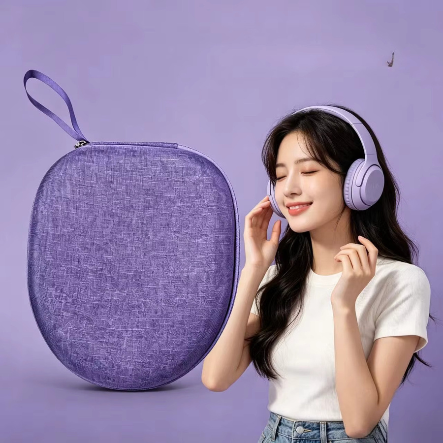 BERIBES Reise-Tragetasche als Kopfhörer-Etui für JBL Tune 720BT, 510BT, 770NC, Soundcore Anker Q20i, Q30, Q20 und Sony WH-CH520 in Blau oder Lila - Bild 4