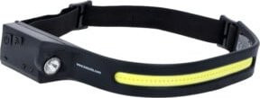 KS Tools LED Outdoor-Kopflampe mit Bewegungssensor, akkubetrieben, 350lm, Schwarz - Bild 2