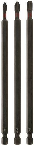 Kwb 123041 Bit-Set 3teilig aus Stahl in Schwarz - Bild 1