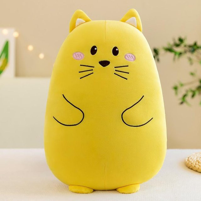 Yiran Health & Beauty Kawaii Kurzer Plüsch Eule Koala Fuchs Kaninchen Kätzchen, Plüschtier, ab 14 Jahren - Bild 1