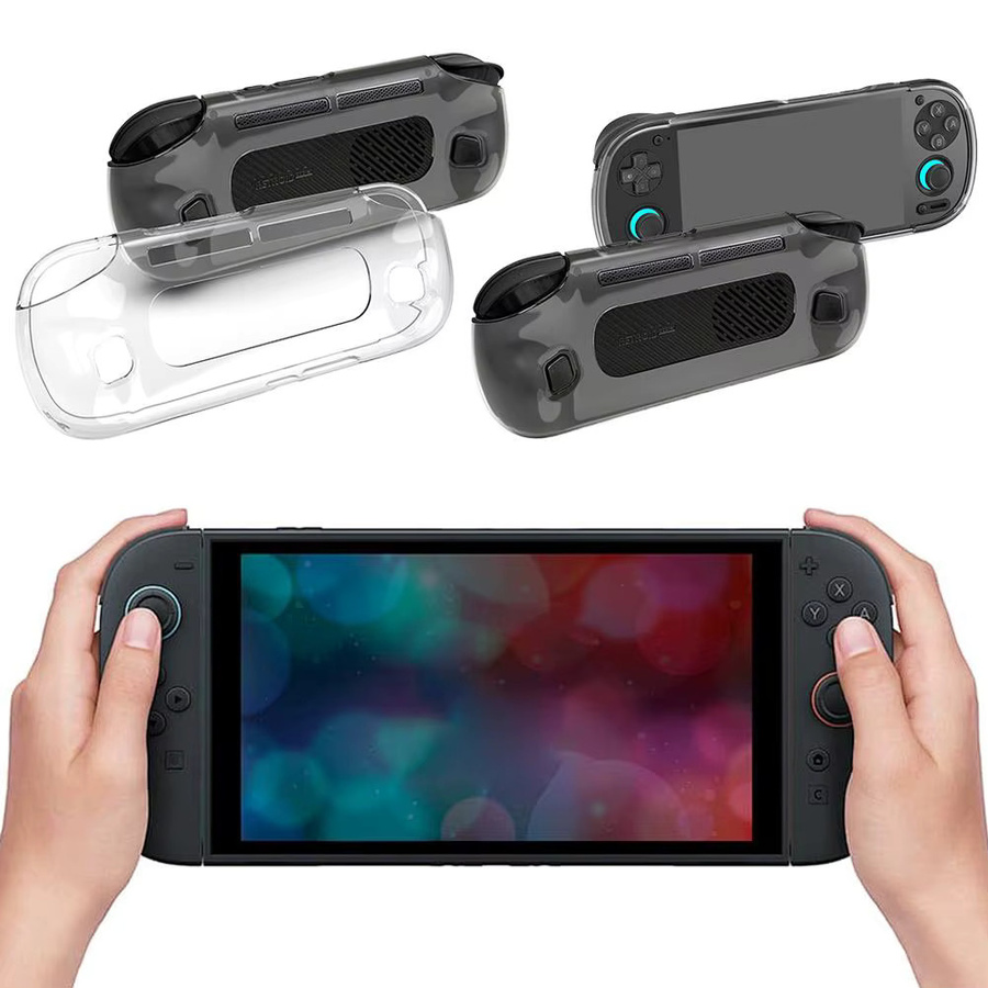 Retroid Pocket 6 TPU-Hülle in Transparent, rutschfester Gummischutz für RP6 Gaming Handheld - Bild 2