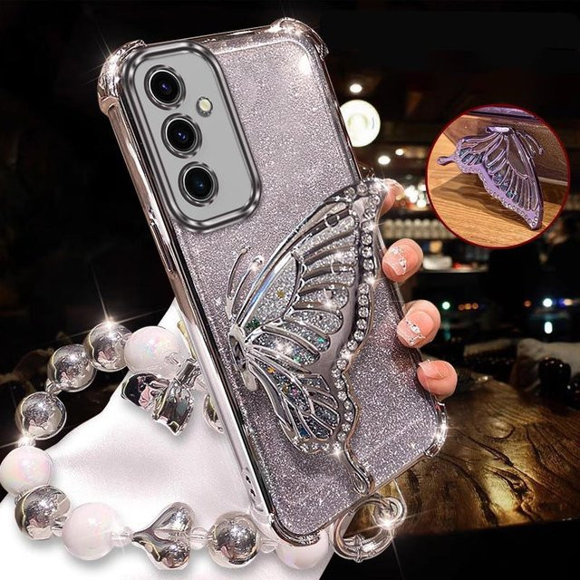 Schutzhülle mit Lanyard für Samsung Galaxy S24 Ultra, S21, S21FE, S20, S20FE, S24, M56, M13, M12 in Schwarz - Bild 1