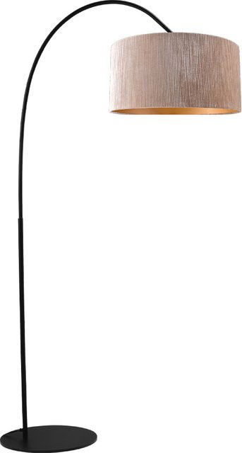 Masterlight Arch L 183 Stehleuchte in Schwarz matt mit Ritz Champagner - Bild 1