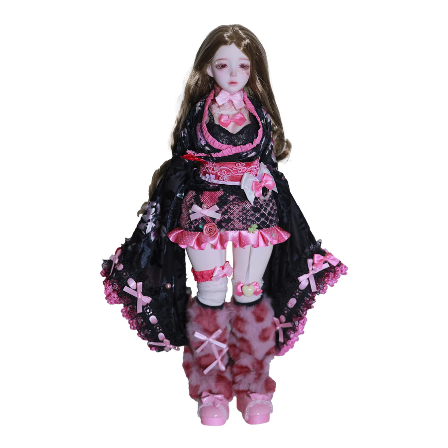 ShugaFairy BJD Puppe 1/4 Elaina Y2K Shibuya Gal Retro, Komplettset - Bild 6