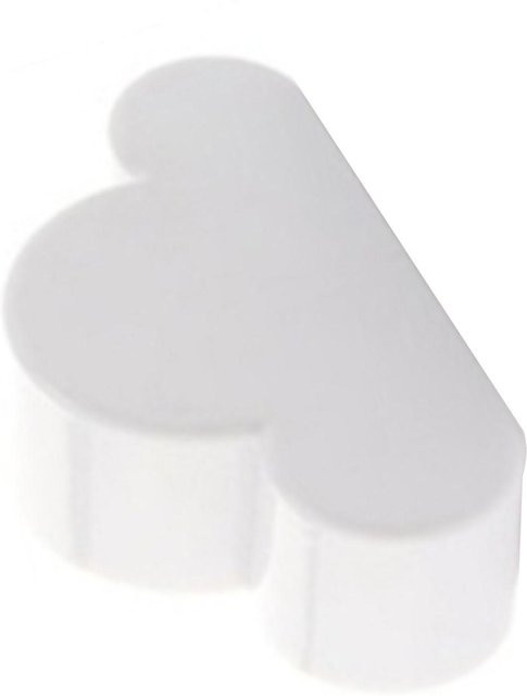 Koogeelife Wolken Magnetischer Schlüsselhalter mit Klebstoff, Multifunktionaler Schlüsselständer Organizer in Weiß - Bild 1