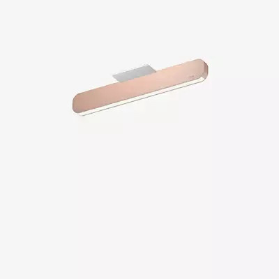 Occhio Mito Alto 40 Up Narrow LED Deckenleuchte in Gold Matt und Weiß Matt - Bild 1