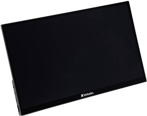 Verbatim PMT-14 Touchscreen-Monitor, 14 Zoll, Full HD IPS Display, 1920 x 1080 Pixel, 16:9, Schwarz, HDMI und USB-C - Bild 2