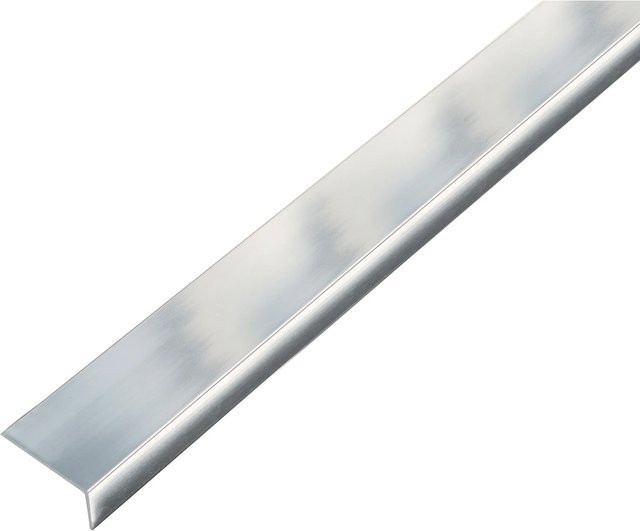 GAH Alberts Winkelprofil ungleichschenklig aus Aluminium, silber, B/H: 15 x 3 cm, Länge: 1.000 mm - Bild 1