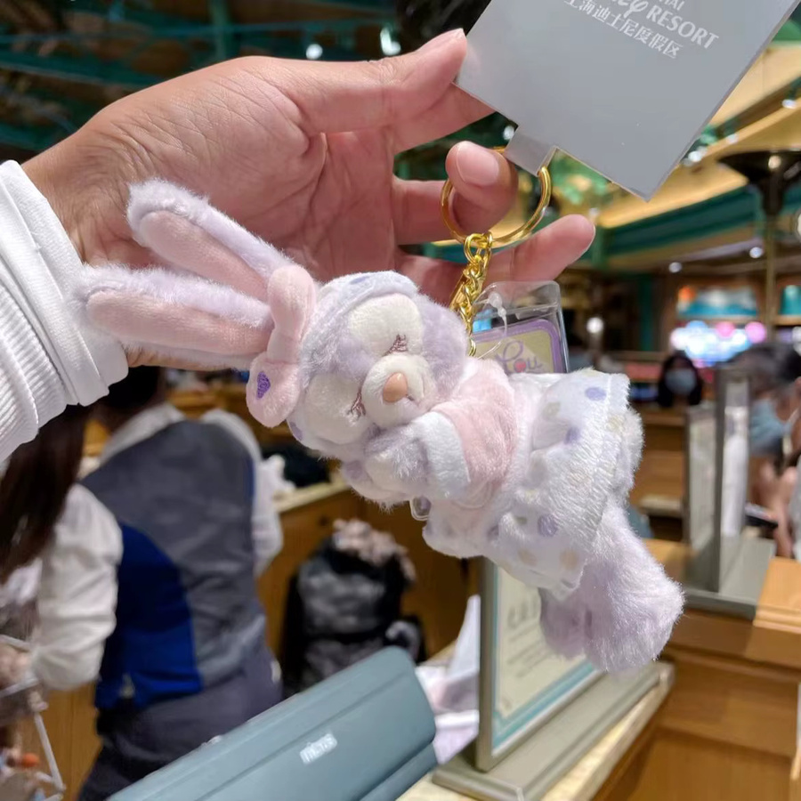 Disney Schlafende StellaLou Kea Cartoon-Plüschpuppe, Taschenanhänger, Paar-Schlüsselanhänger - Bild 3
