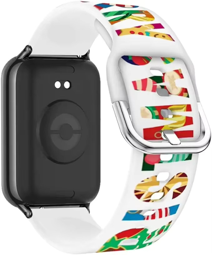 Uhrenarmband Silikon, Xiaomi Redmi Uhr 4 5 6, Mi Band 9 pro/8 Pro, Unisex - Bild 2