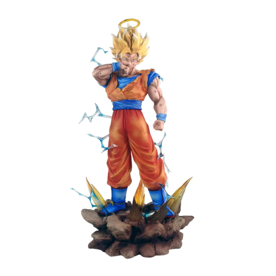 Bandai SSJ2 Goku Anime Actionfigur aus PVC in Multicolor, Höhe: 33 cm - Bild 5