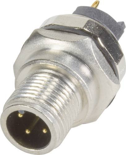 HARTING Leiterplattenadapter 21033211431 mit 4 Polen aus Messing in Silber - Bild 1