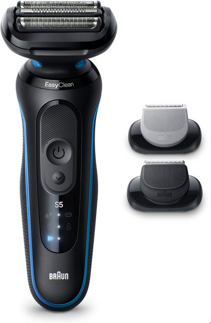 Braun Series 5 Elektrorasierer, Herren, blau/schwarz - Bild 1